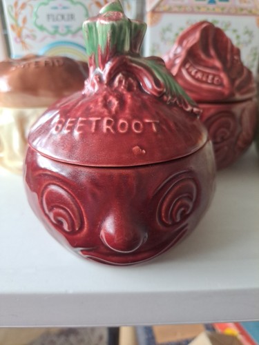 Sylvac beetroot face ceramic - beetroot,