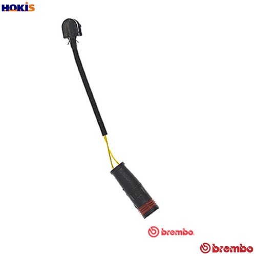Warning contact brake pad wear - contact,