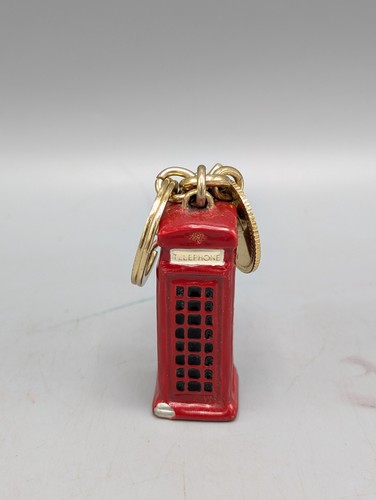 Mulberry phone booth keyring - mulberry,