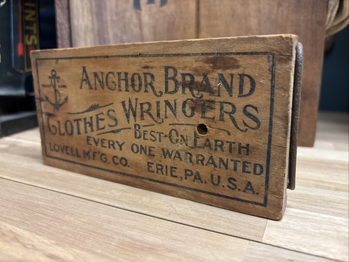 Antique wooden rat trap - rat, lovell