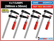 4 x F Clamps Bar Clamp Heavy