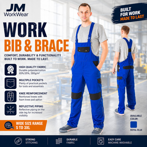 Bib brace workwear overalls - brace,