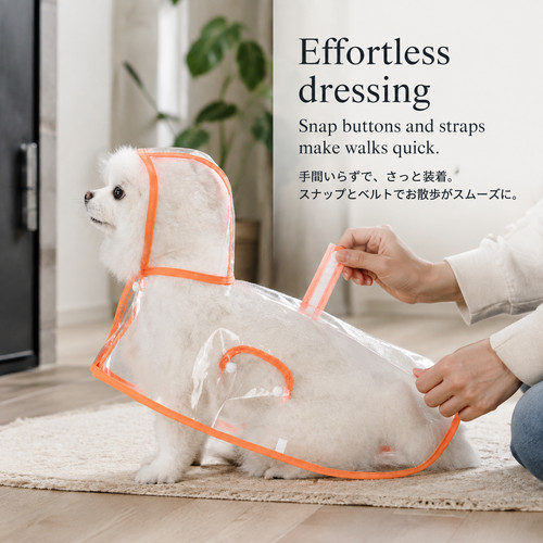 Raincoat for dogs with - raincoat,