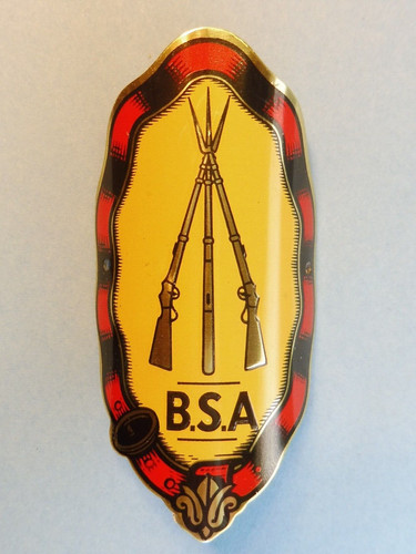 Bsa headbadge bicycle - (,