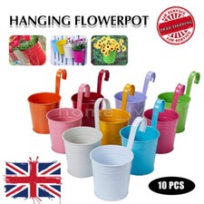 10-40PCS Metal Flower Pot