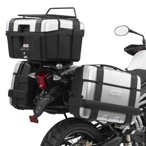 Rear luggage rack - givi, triumph