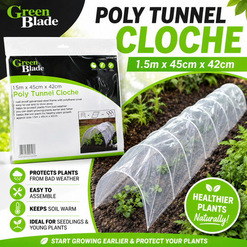 Rustproof poly tunnel - 2x,