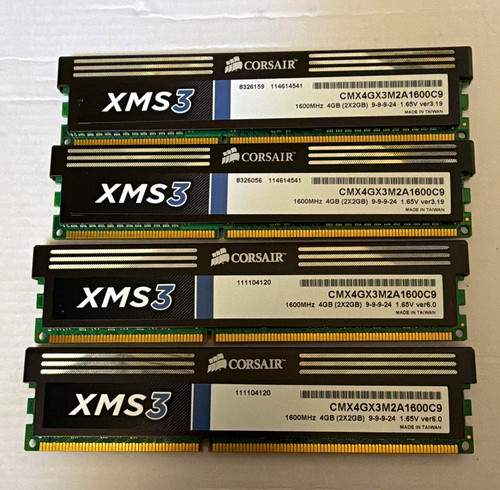 Corsair xms3 8gb ddr3 - corsair,