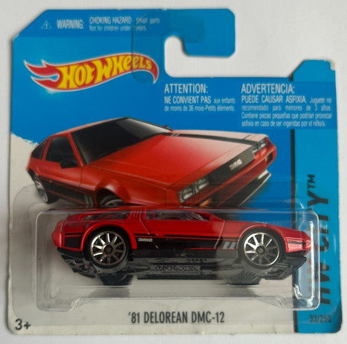 Hot wheels delorean dmc 12 - hot,