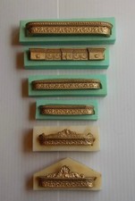 Dolls House Window Pelmets Six