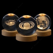 USB 3D Moon Planet Globe