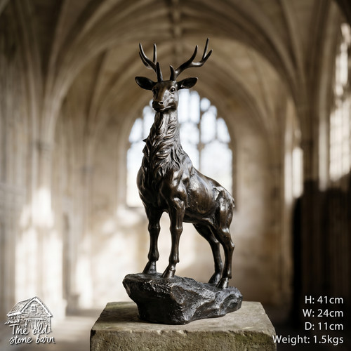 Stag sculpture deer reindeer - stag,