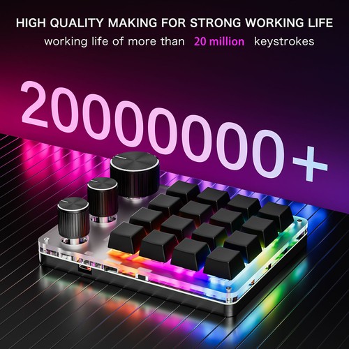 Programmable macro keyboard - programmable,