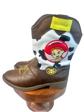 Toy Story Boots Kids 12 Jessie Western Cowboy Brown Girls Boys Shoes Disney