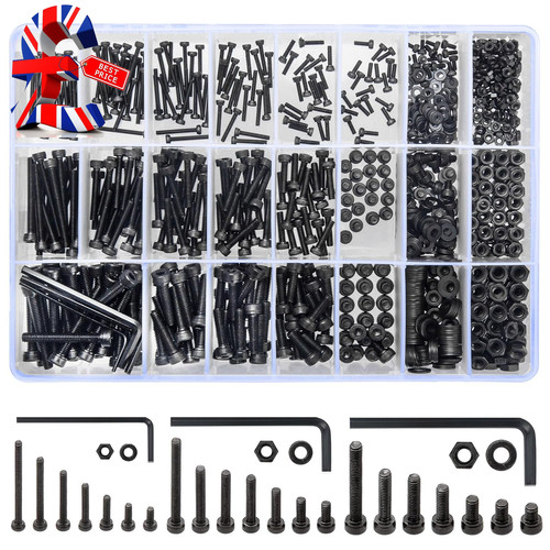 1260 pcs bolts and - m3,