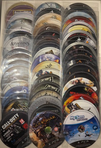 Playstation discs only - 3, (ps3)