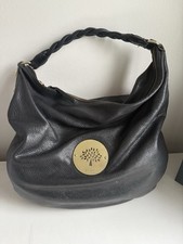 Mulberry Daria Hobo Bag Large Black Soft Spongy Leather