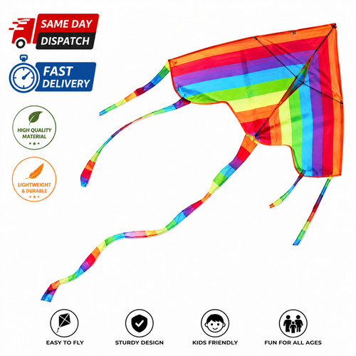 Easy fly colorful rainbow - easy,
