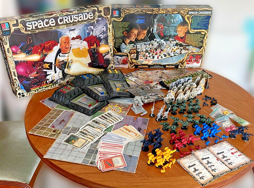 Space crusade board - space,