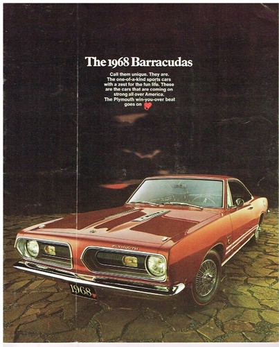 Plymouth barracuda hardtop - barracuda,
