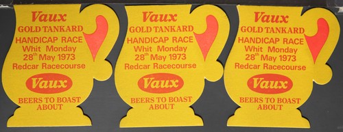Vaux beer coasters gold - vaux,