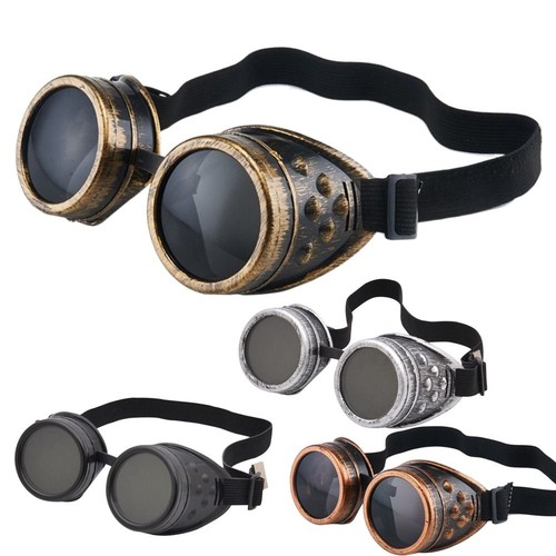 Vintage steampunk goggles - vintage,