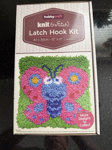Hobby craft latch hook kit - craft,