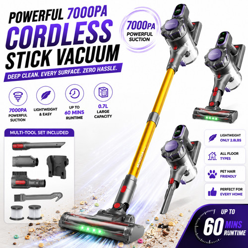 Cordless vacuum cleaner - vacuum,