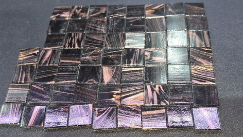 52pcs black golden mosaic - of,