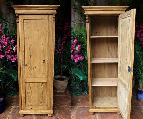 Old antique pine tall - antique,
