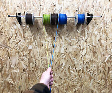 Wall Mounted Electrical Cable Wire Reel Dispenser Earth Sleeving Core Cut Length