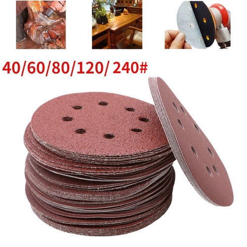 125mm holes sanding - 8,
