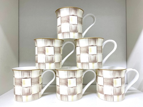 Brown check mocha coffee - brown,