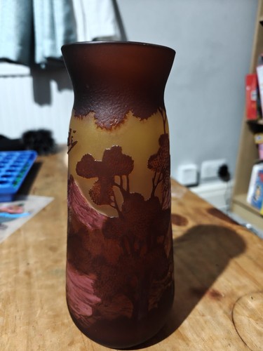 Emile galle glass vase - emile,