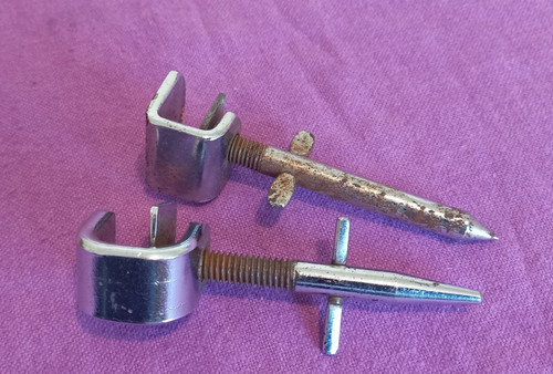 Two very vintage hoop mount - very,