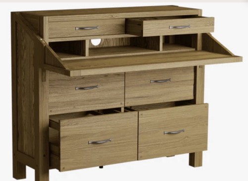 Laura ashley milton oak desk - laura,