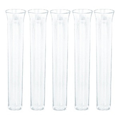 Clear plastic test - plastic, tube