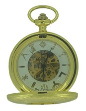 New Mechanical Gilt Tone Glass