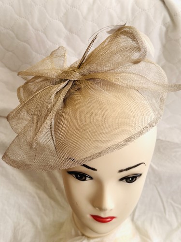 Snoxell gwyther beige - beige, sinamay