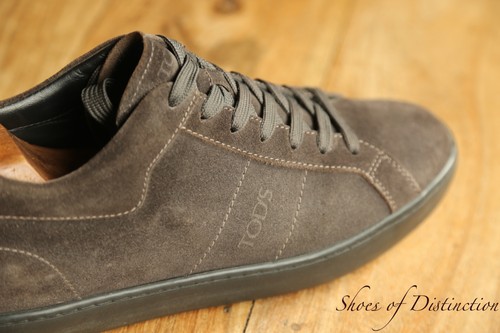Tod tods grey suede shoes - tod's,