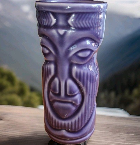 Purple tiki mug - tiki, hawaii