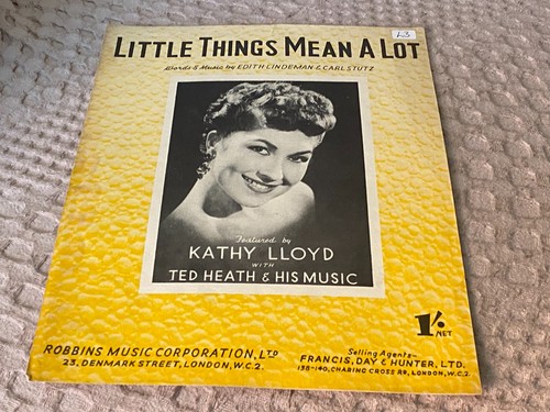 Smf49 sheet music kathy lloyd - music,