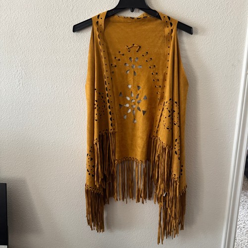 Faux suede laser cut open - cut,