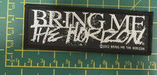 BRING ME THE HORIZON STANDARD HORROR LOGO EMBROIDERED PATCH OFFICIALLY LICENSED