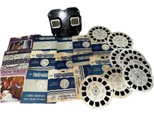 Sawyers View-Master Viewer Black Made In USA Vintage Plus 22 Vintage Reels