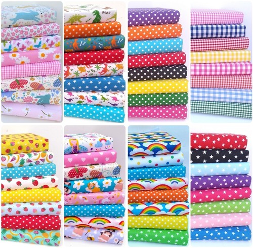 Poly cotton fabric bundles - cotton,