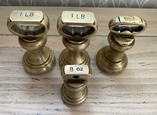 4 Vintage Brass Bell Kitchen