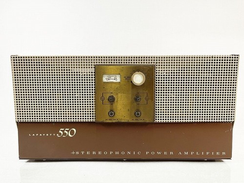 Lafayette model 550 vacuum - model,