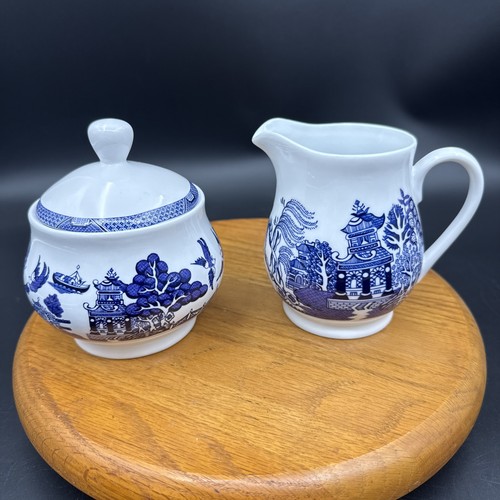 Royal cuthbertson blue willow - cuthbertson,