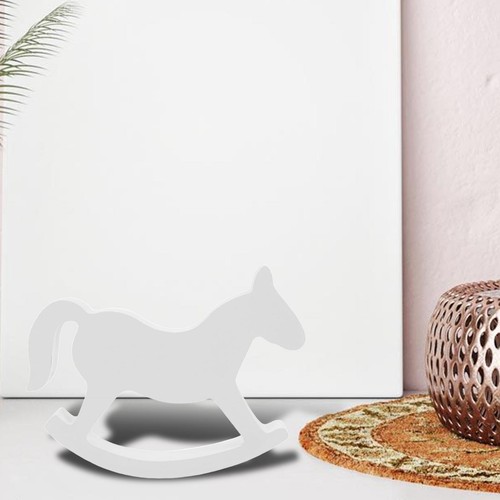 Wooden rocking horse - rocking,